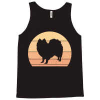 Indian T  Shirt Retro Sunset Indian Spitz T  Shirt Tank Top | Artistshot