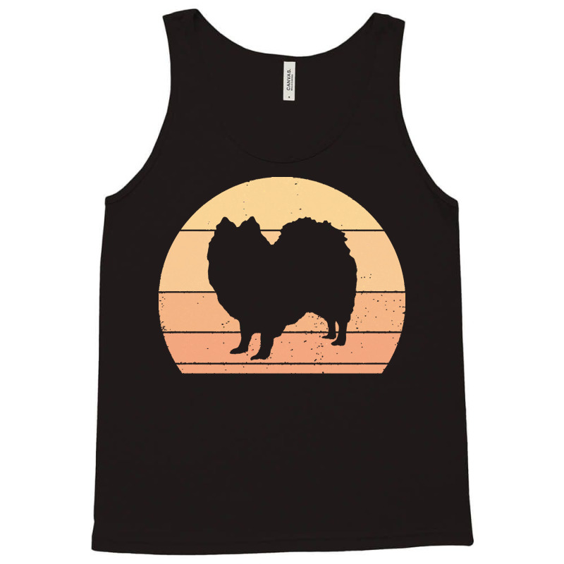 Indian T  Shirt Retro Sunset Indian Spitz T  Shirt Tank Top by vivaciouslimb | Artistshot