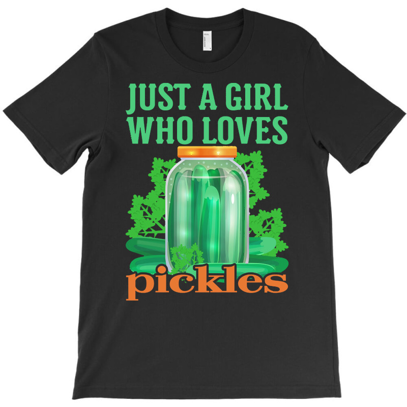 Cucumber T  Shirt Pickle Cucumber Vegan Girl T  Shirt (1) T-Shirt by alexandraturner348 | Artistshot