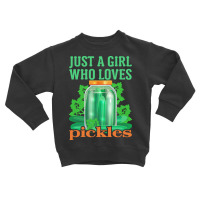 Cucumber T  Shirt Pickle Cucumber Vegan Girl T  Shirt (1) Toddler Sweatshirt | Artistshot