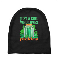 Cucumber T  Shirt Pickle Cucumber Vegan Girl T  Shirt (1) Baby Beanies | Artistshot