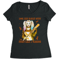 Fight Like A Warrior Women's Triblend Scoop T-shirt | Artistshot