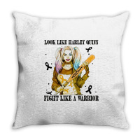 Fight Like A Warrior Throw Pillow | Artistshot