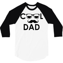 cool dad 3/4 Sleeve Shirt | Artistshot
