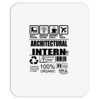 Architectural Intern Contents Mousepad | Artistshot