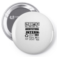 Architectural Intern Contents Pin-back Button | Artistshot