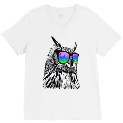 cool owl V-Neck Tee | Artistshot