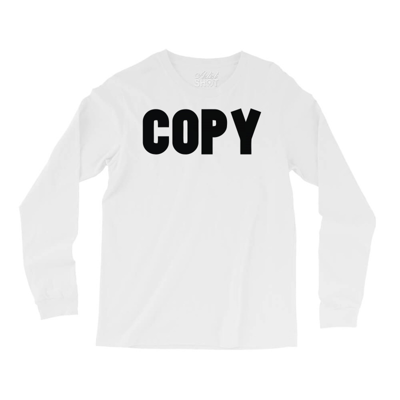 Copy Long Sleeve Shirts | Artistshot