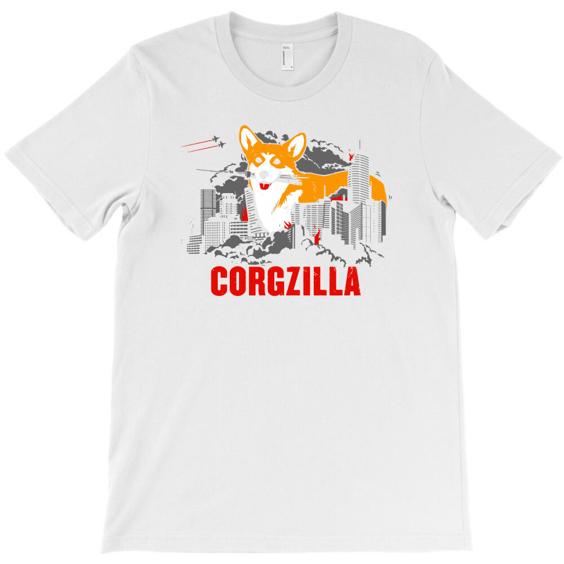 Corgzilla T-shirt | Artistshot