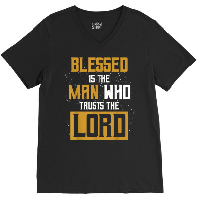 Christianity Bible Verse Jesus Christ Devotee Lord Jesus T Shirt V-neck Tee Designed By Tidehunter