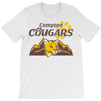 Cougar Mascot And Mountain T-shirt | Artistshot