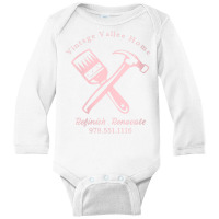 Womens Vintage Vallee Home Renovations Company Hoodie V Neck T Shirt Long Sleeve Baby Bodysuit | Artistshot