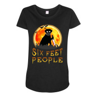 Six Feet People Funny Maternity Scoop Neck T-shirt | Artistshot