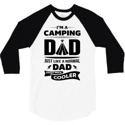 I'm a Camping Dad.... 3/4 Sleeve Shirt | Artistshot