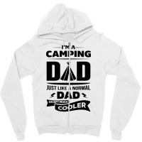 I'm A Camping Dad.... Zipper Hoodie | Artistshot