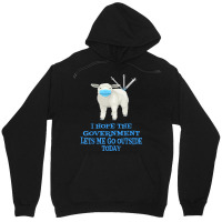 Sheep Sheeple Anti Vaccine Vax Mask Mandate Wants Go Outside T Shirt Unisex Hoodie | Artistshot