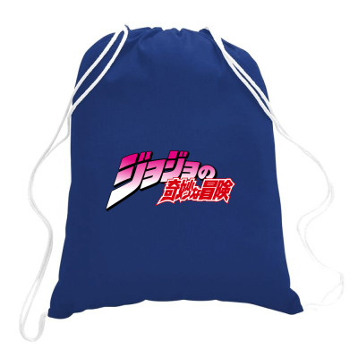Jojos Manga Drawstring Bags Designed By Veriheranto