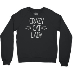 crazy cat lady (3) Crewneck Sweatshirt | Artistshot