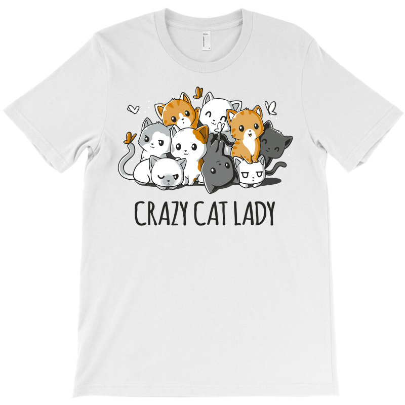 Crazy Cat Lady (4) T-shirt | Artistshot