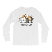 Crazy Cat Lady (4) Long Sleeve Shirts | Artistshot