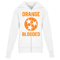 Tennessee Fan Orange Blooded Vol Sports Fan State Flag Tn Pullover Hoo Youth Zipper Hoodie | Artistshot