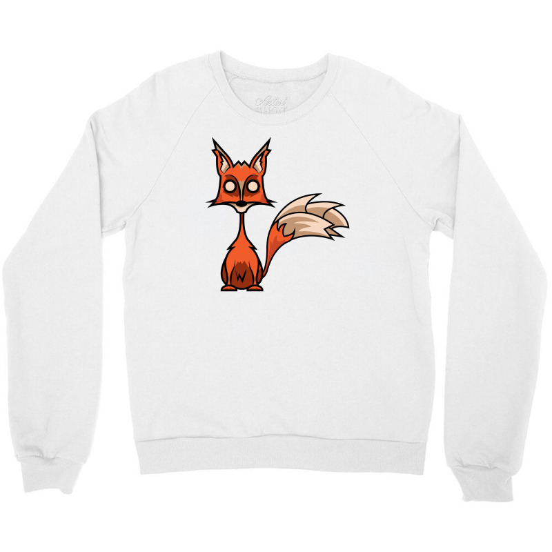 Crazy Fox Crewneck Sweatshirt | Artistshot