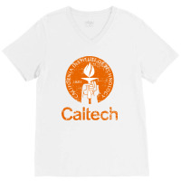 California Institute Of Technology, Caltech Vintage V-neck Tee | Artistshot