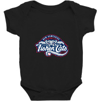 New Hampshire Fisher Cats Vectorized Baby Bodysuit | Artistshot