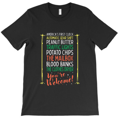 You're Welcome Black History Month Pride African Inventors Pullover T-shirt Designed By Makhluktuhanpalingseksi