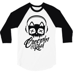 creepin it real 3/4 Sleeve Shirt | Artistshot