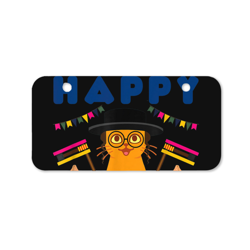 Happy Purrim Purim Funny Esther Cat Jewish Bicycle License Plate | Artistshot