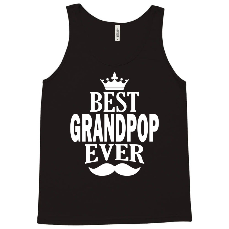 Best Grandpop Ever, Tank Top | Artistshot