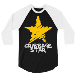 cribbage star 3/4 Sleeve Shirt | Artistshot