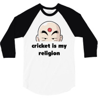 Cricket Is My Religion 3/4 Sleeve Shirt | Artistshot