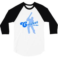cricket it's shit 3/4 Sleeve Shirt | Artistshot