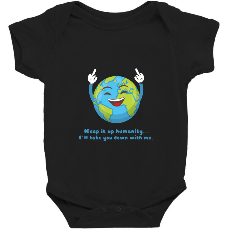 Earth Humanity Baby Bodysuit by rahmatikan | Artistshot