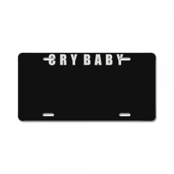 cry baby License Plate | Artistshot