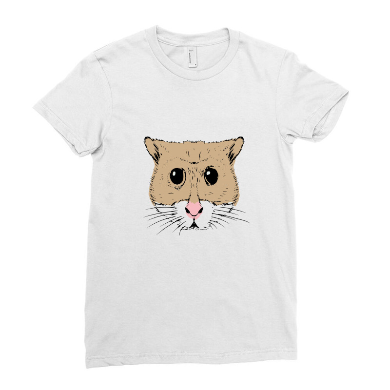 Hamster Ladies Fitted T-Shirt by Apollo | Artistshot