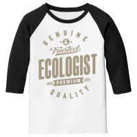 Genuine Ecologist Youth 3/4 Sleeve | Artistshot