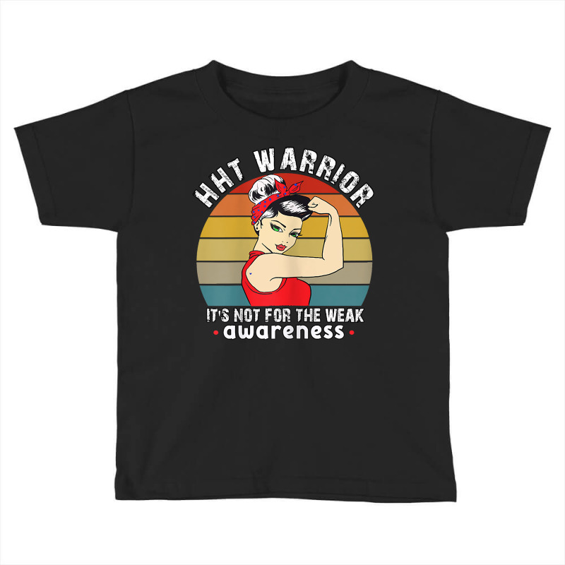 Womens Hht Warrior Women Awareness T Shirt Toddler T-shirt | Artistshot