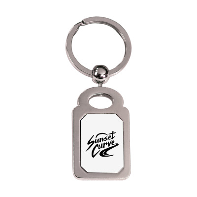 Julie And The Phantoms Sunset Curve Silver Rectangle Keychain Designed By Tshirtpublic