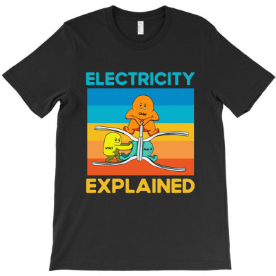 Electricity Explained T-shirt Designed By Lennox Murphyes