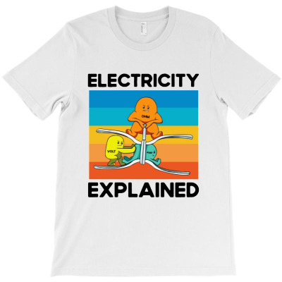 Electricity Explained T-shirt Designed By Lennox Murphyes
