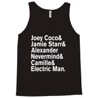 Prince Aliases Joey Coco & Jamie Starr Threads Tank Top | Artistshot