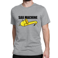 Sax Machine Classic T-shirt | Artistshot