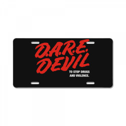 d.a.r.e. devil License Plate | Artistshot