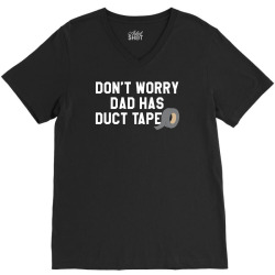dad has duct tape V-Neck Tee | Artistshot