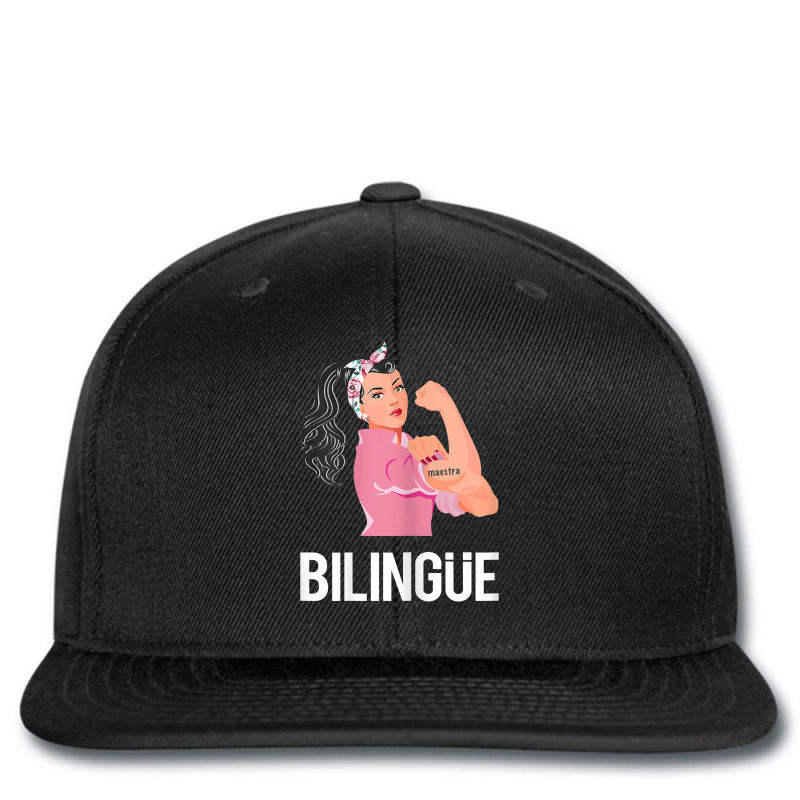 Womens Maestra Bilingue Bilingual Spanish Teacher T Shirt Printed hat by jermonmccline | Artistshot