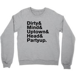 Homage to Prince Dirty Mind Album & Tracks Crewneck Sweatshirt | Artistshot