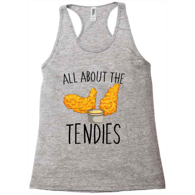 All About The Tendies Chicken Racerback Tank Designed By Megumi